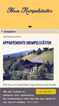 Mobile Screenshot of krimpelstaetter.info